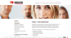 Desktop Screenshot of inkasso.lv
